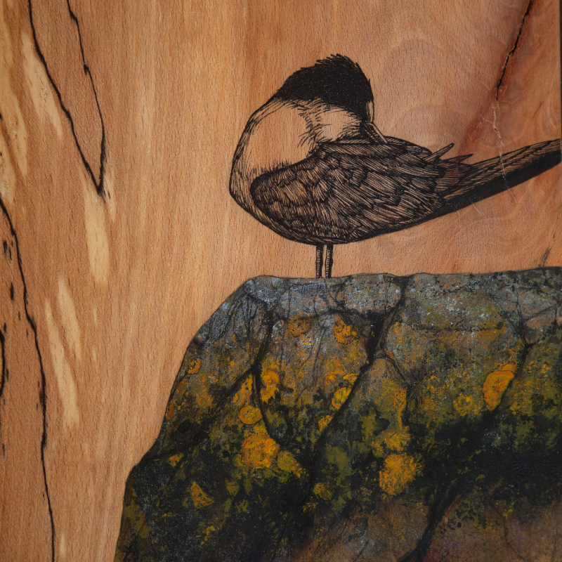 dunja nadjezjda hak ink on wood op.webp